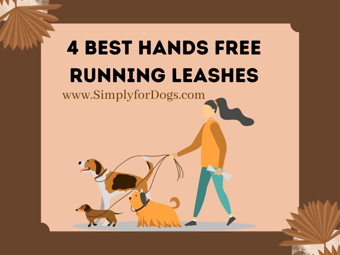 Hands Free Running Leashes