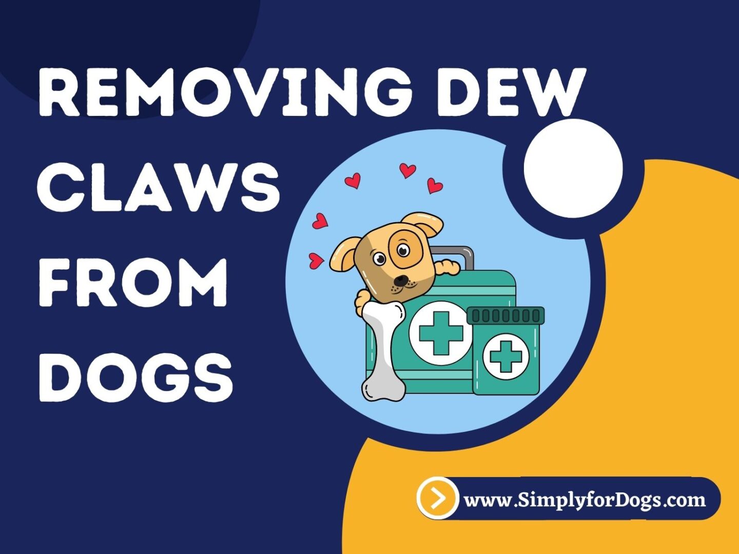 Removing Dew Claws from Dogs