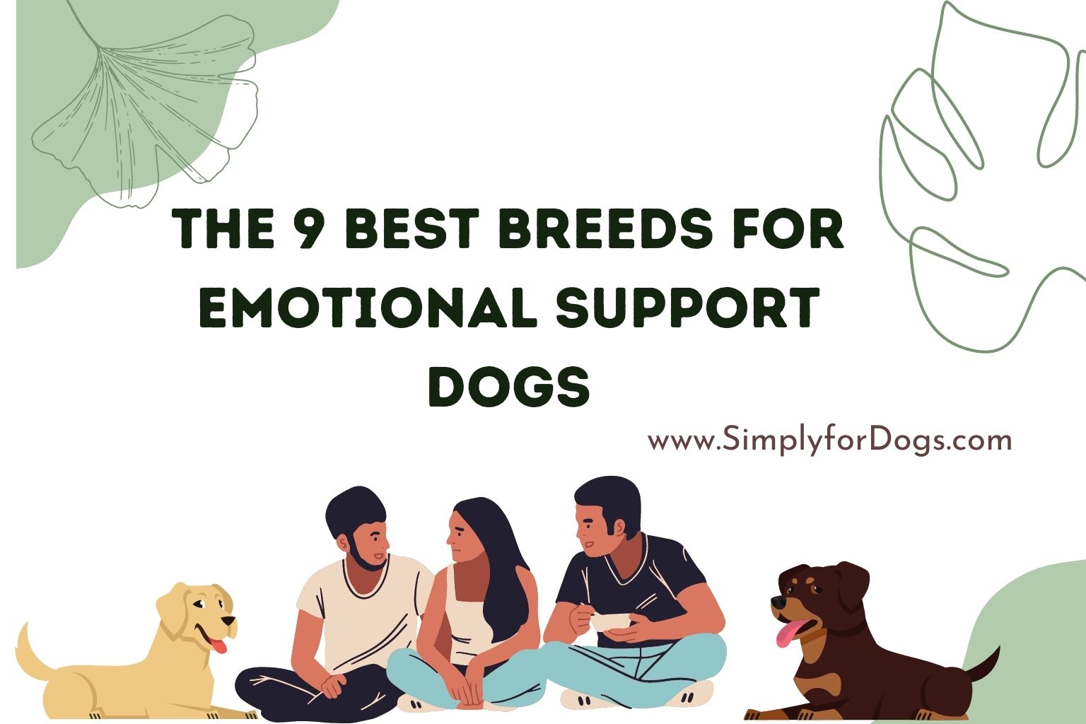 The 9 Best Breeds for Emotional Support Dogs