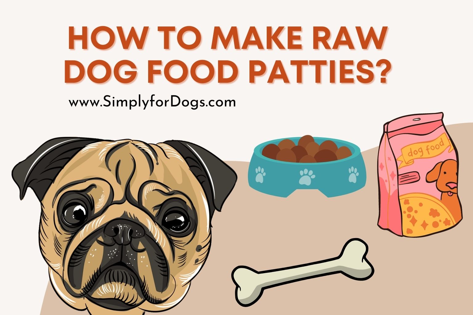 How to Make Raw Dog Food Patties