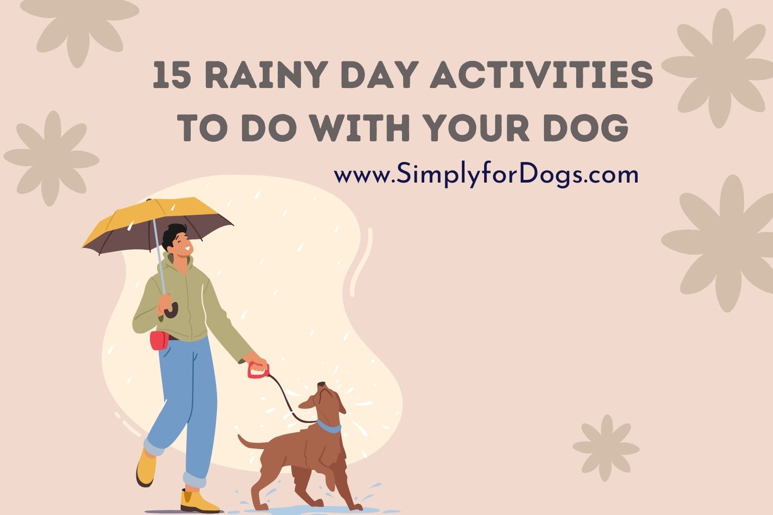 15 Rainy Day Activities to Do with Your Dog