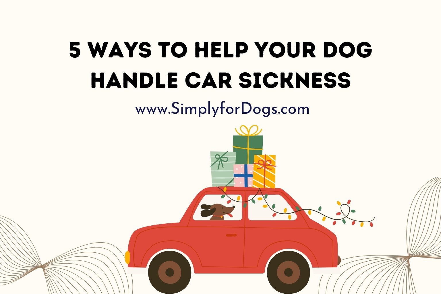 5 Ways to Help Your Dog Handle Car Sickness
