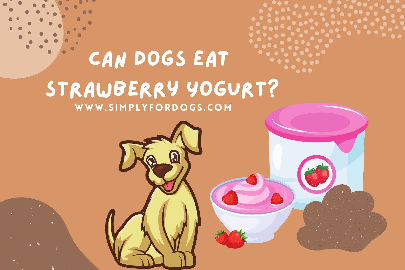 Can-Dogs-Eat-strawberry-yogurt