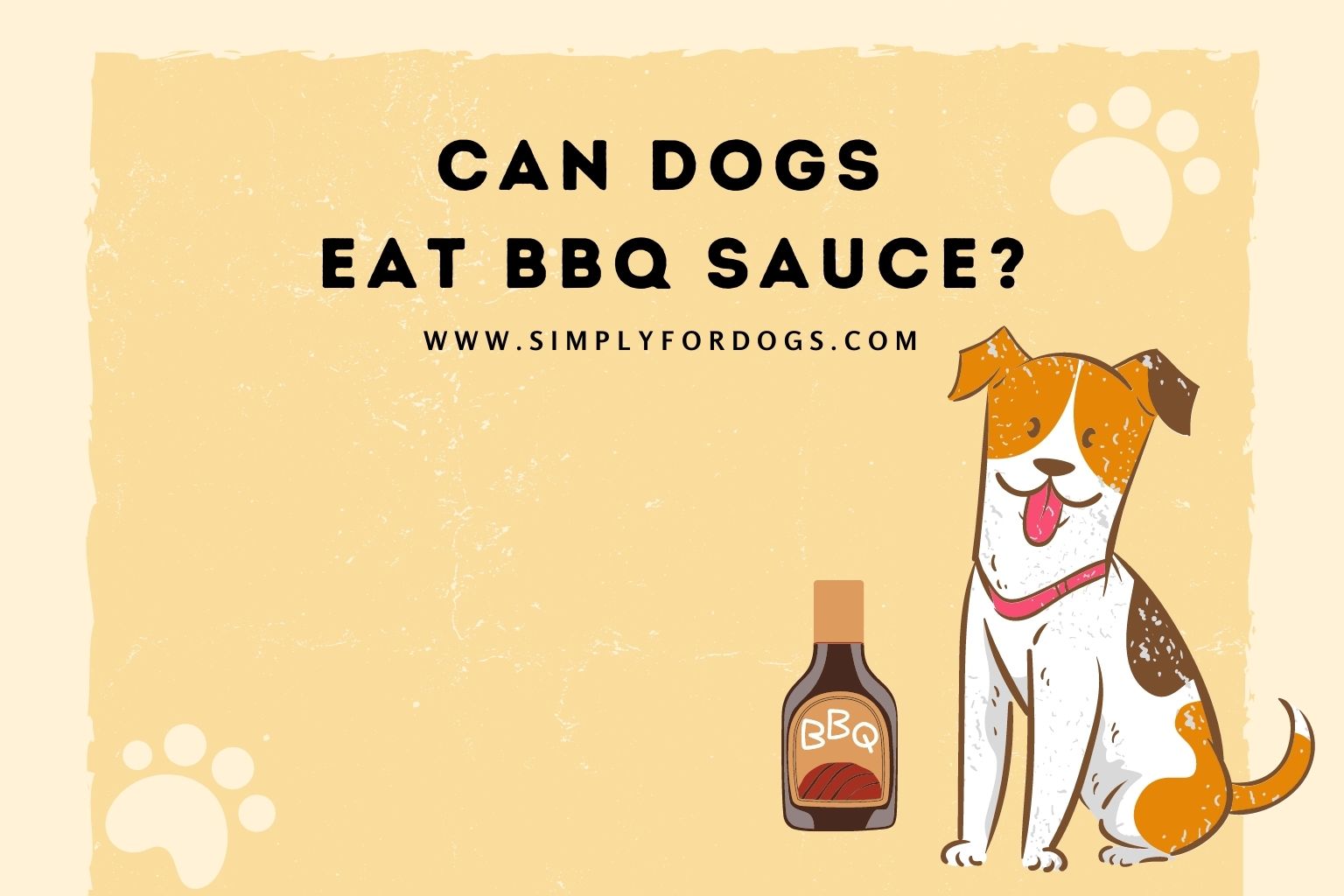 can dogs eat bbq sauce