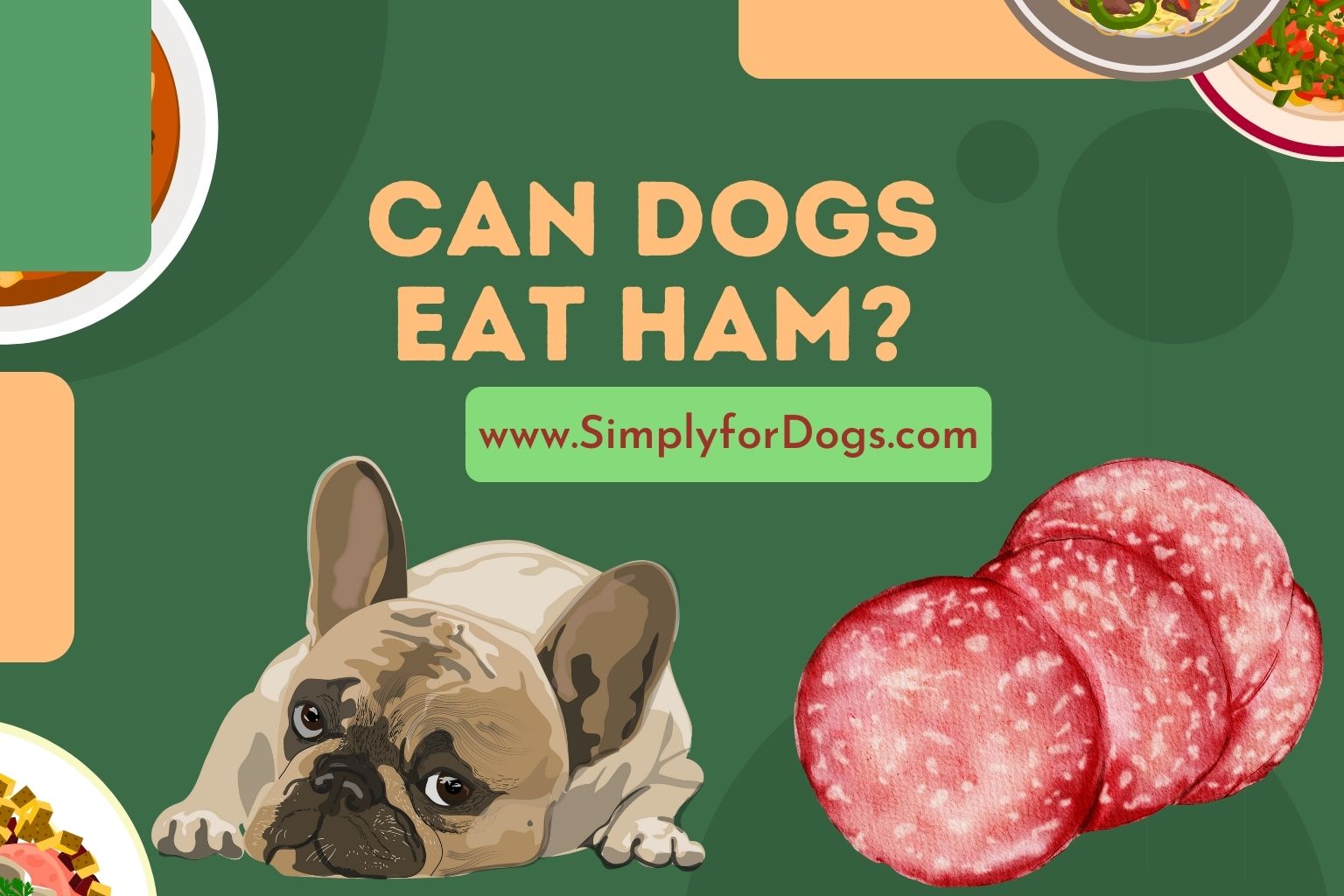 can dogs eat ham