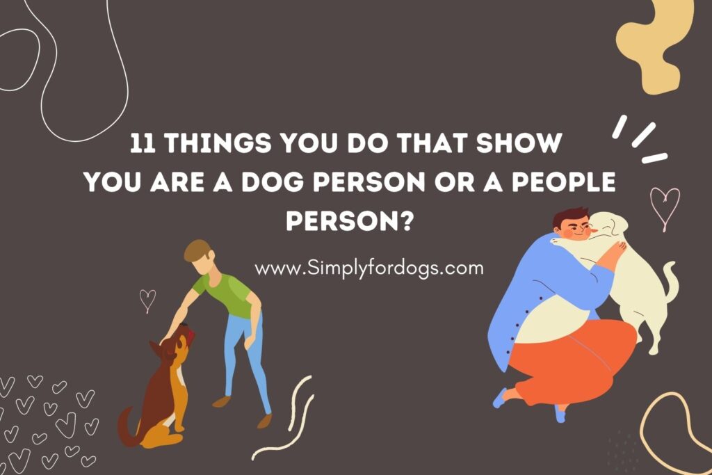 Are You A Dog Person or a People Person? (Face the Truth)