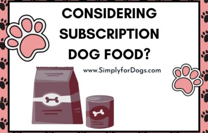 Considering Subscription Dog Food