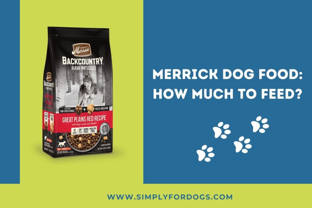 Merrick Dog Food How Much to Feed? (Feeding Steps) Simply For Dogs