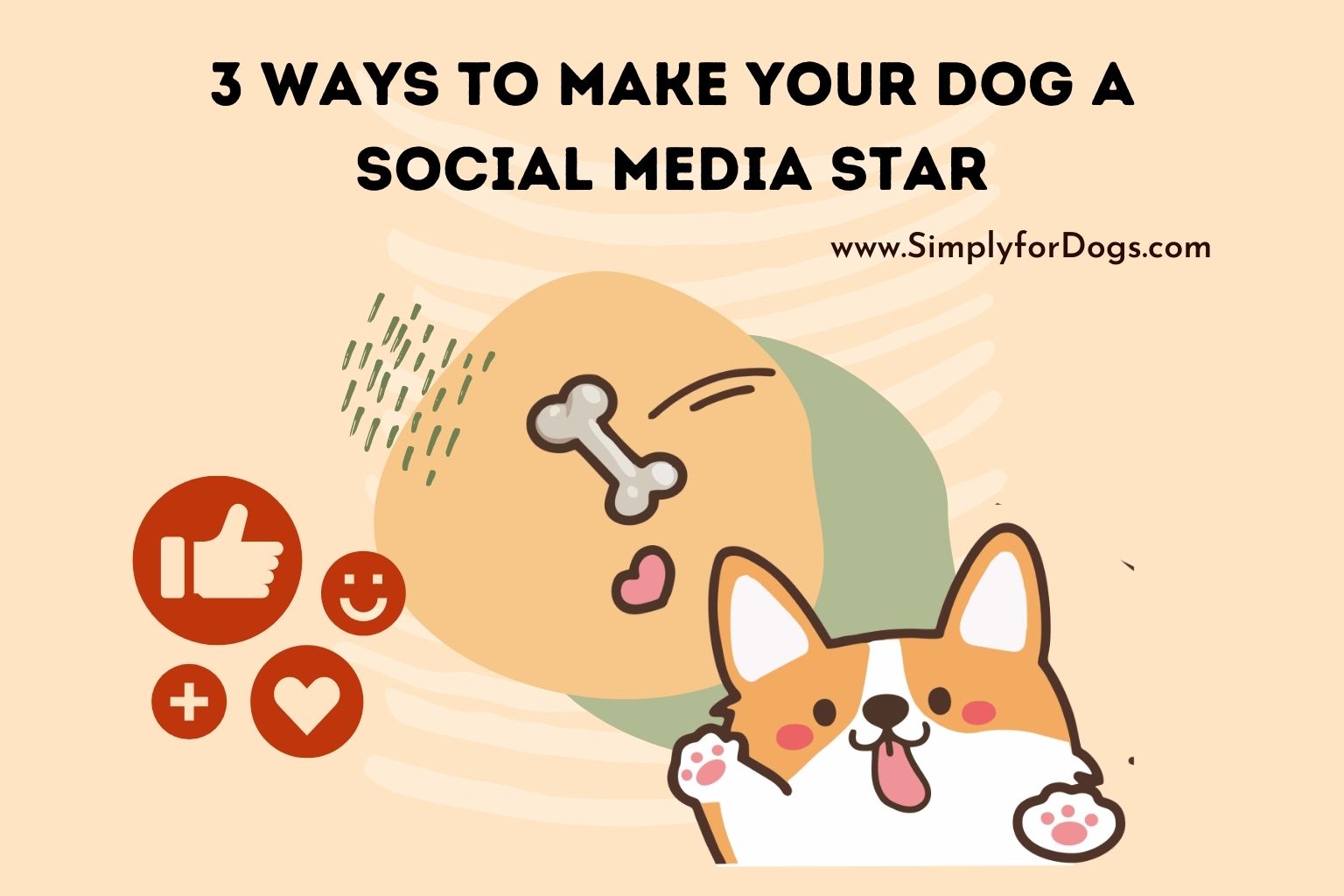 3 Ways to Make Your Dog a Social Media Star