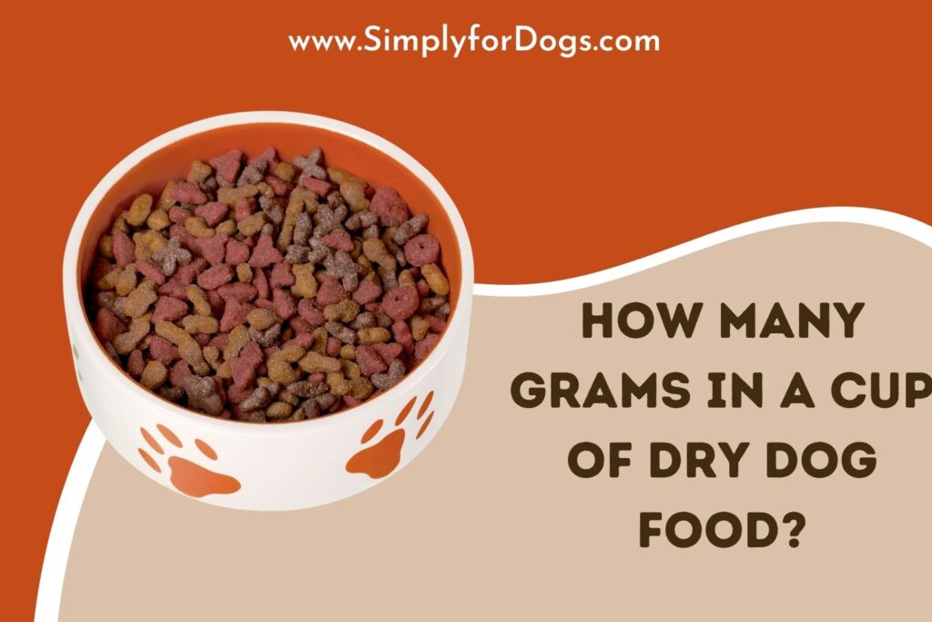 How Many Grams in a Cup of Dry Dog Food? (Healthy Tips) Simply For Dogs