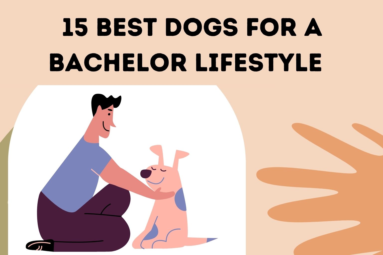 15 Best Dogs for a Bachelor Lifestyle