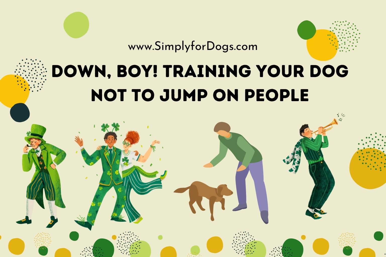 Training Dogs Not to Jump Up