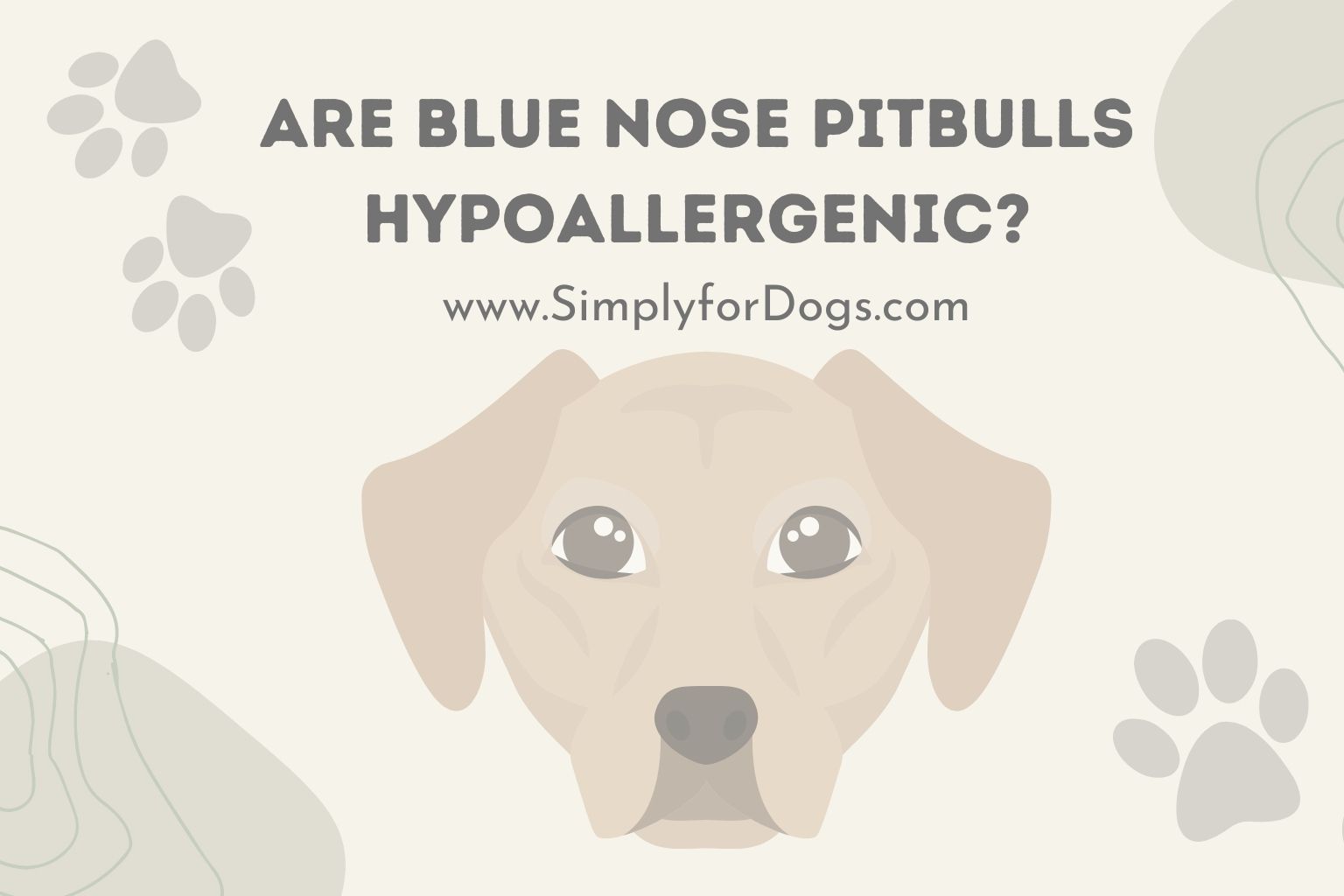 are pitbulls hypoallergenic