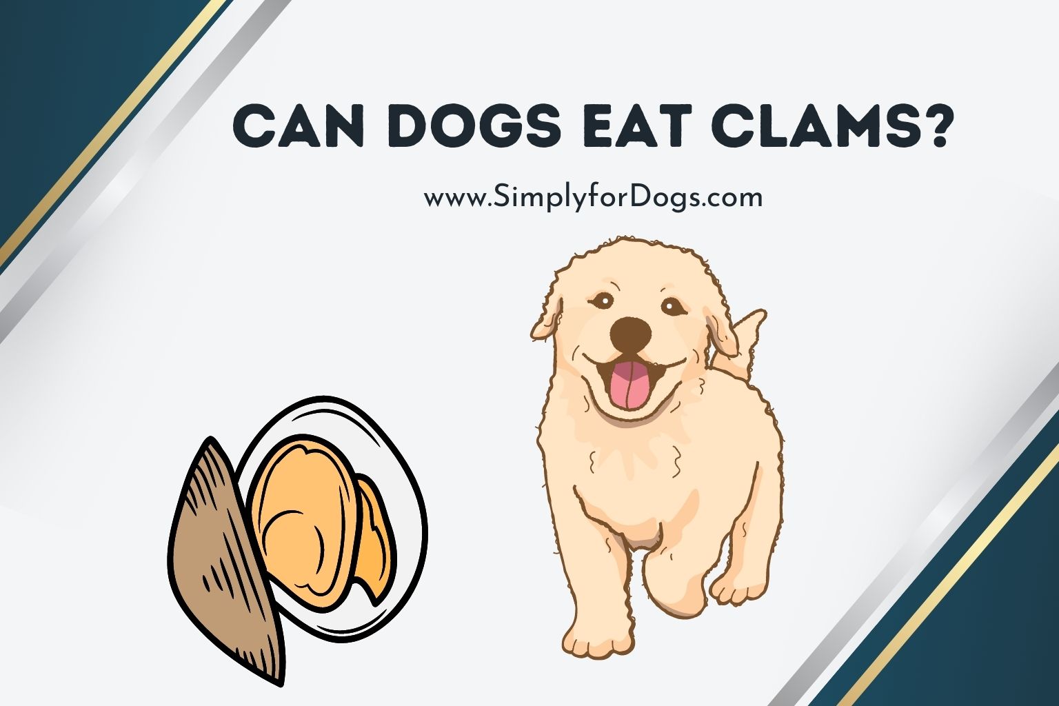 can dogs eat clams